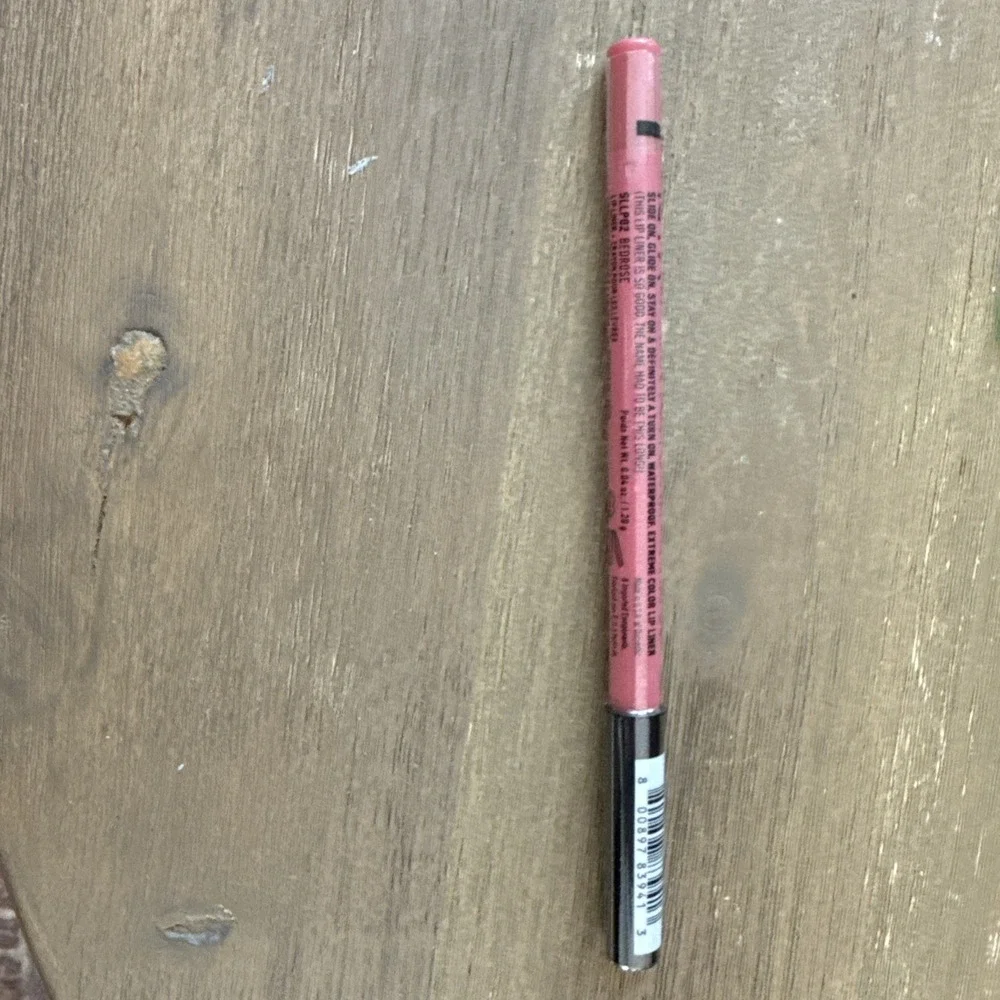 NYX MAKEUP Slide On Glide On Stay On Lip Liner Pencil SLLP02 BEDROSE - 3 pack